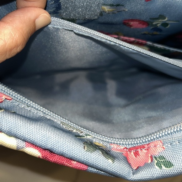 Original Cath Kidston London Backpack Bag Floral Flower Rose Print Adjustable - Picture 9 of 11